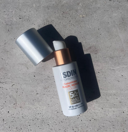crema fotoprotector bloqueador solar isdin