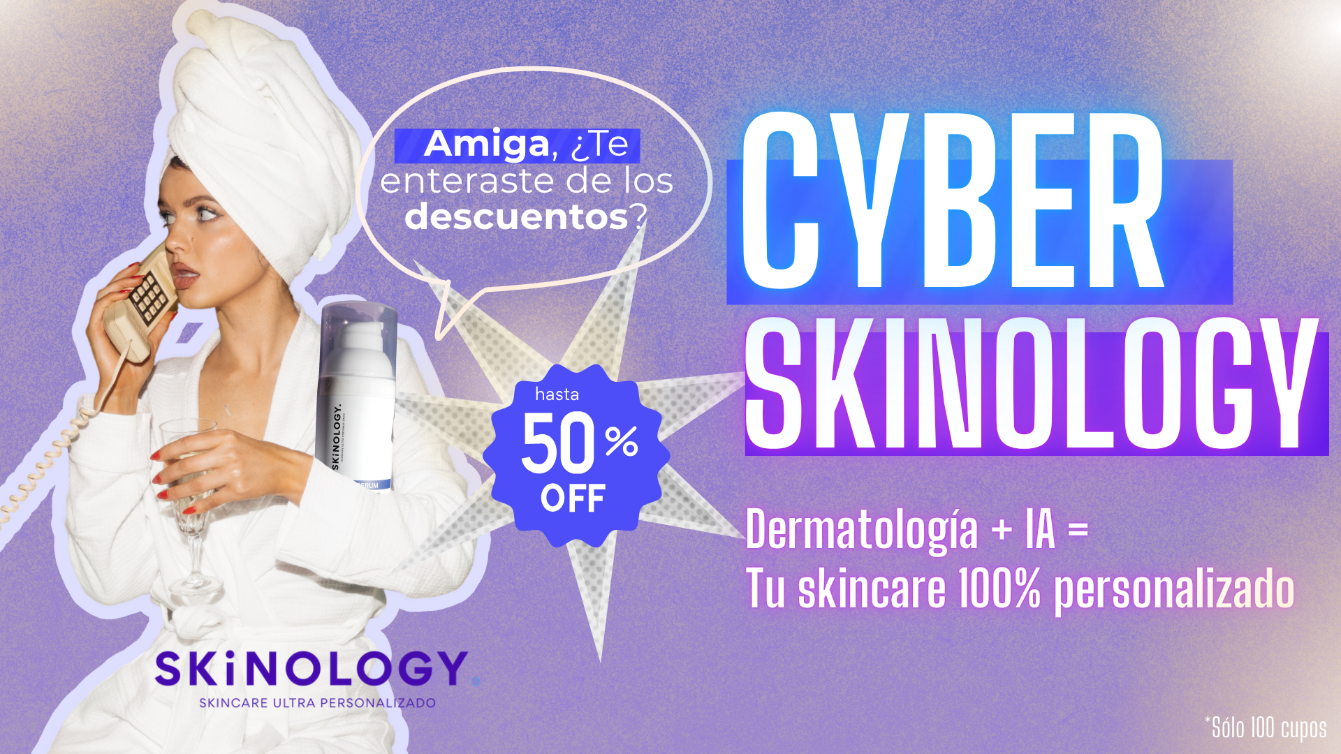 cyber skinology skincare personalizado
