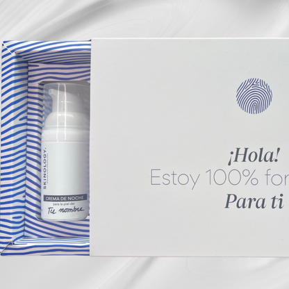 mejor crema de noche personalizada skincare rutina